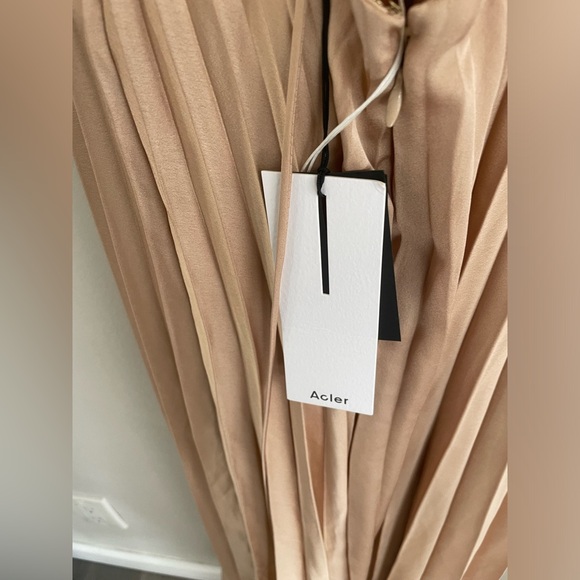 ANTHROPOLOGIE WILLCOCKS
ACLER PLEATED ASYMMETRIC MIDI DRESS - Picture 9 of 16